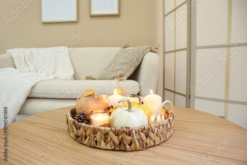 Modern interior of living r...