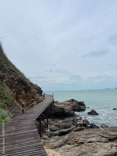 Pier on the coast