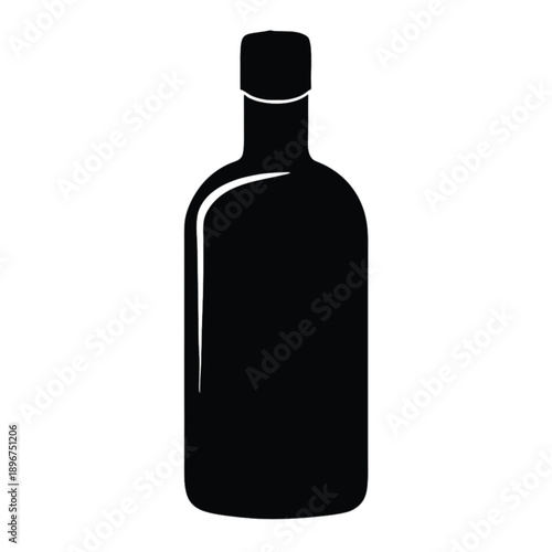 A single isolated vector illustration of a 3d green wine bottle with a blank label and cork, containing red alcohol liquid for a winery product

Would you like me to generate a similar description for