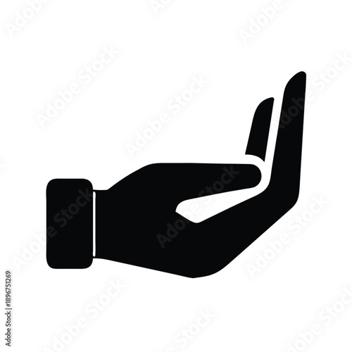 A 3d vector hand sign icon featuring a blue thumb up symbol for business success and web communication concepts
