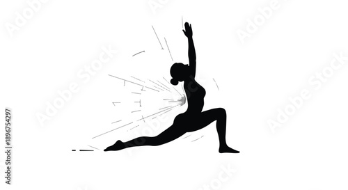 silhouette of a woman