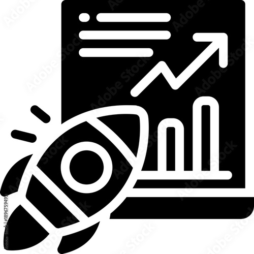 concept glyph icon. Strong and solid vector icon for websites, mobile interfaces, presentations, and visual branding. High quality and easy to edit.