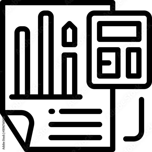 management line icon. Clean and minimalist vector icon for websites, mobile apps, presentations, and logos. Fully scalable and customizable for any project.