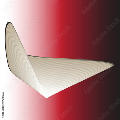 Simple textual representation 'vector file' displayed on a clean white background