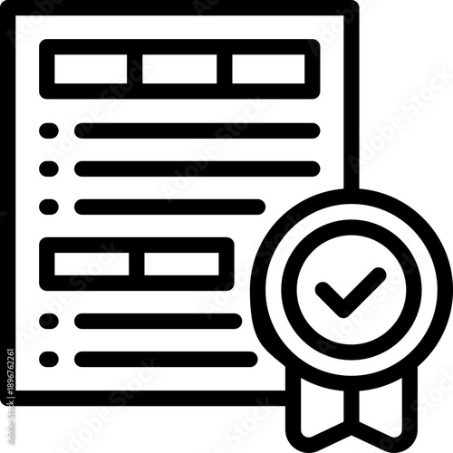 report line icon. Clean and minimalist vector icon for websites, mobile apps, presentations, and logos. Fully scalable and customizable for any project.