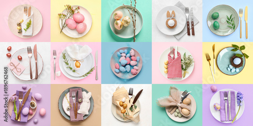 Collage of different Easter...