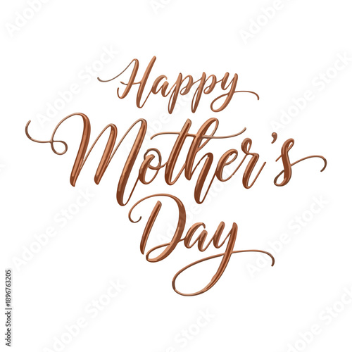 Warm wishes for Mother’s Day—elegant script celebrates love, gratitude, and maternal devotion.