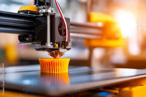 3D Printer Continuously Producing Useless Identical Objects in Workshop Setting