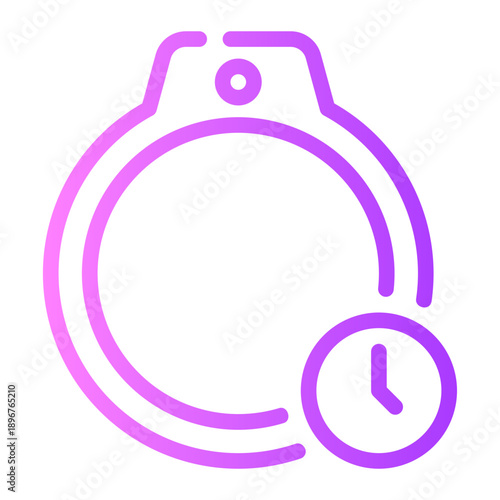 time gradient icon