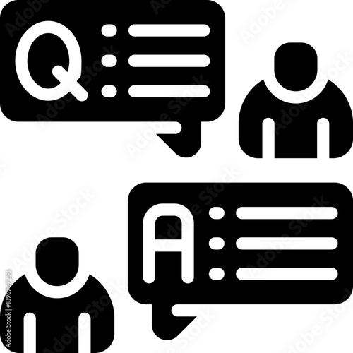 evaluation glyph icon. Strong and solid vector icon for websites, mobile interfaces, presentations, and visual branding. High quality and easy to edit.