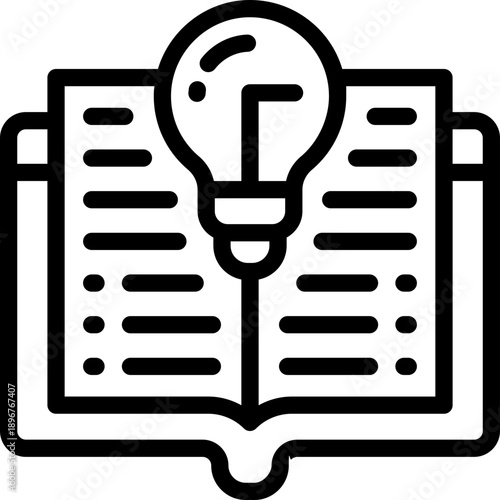 career line icon. Clean and minimalist vector icon for websites, mobile apps, presentations, and logos. Fully scalable and customizable for any project.