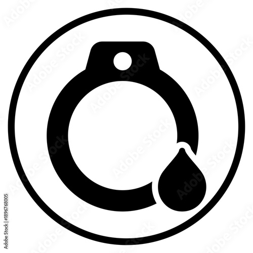 liquidity glyph icon