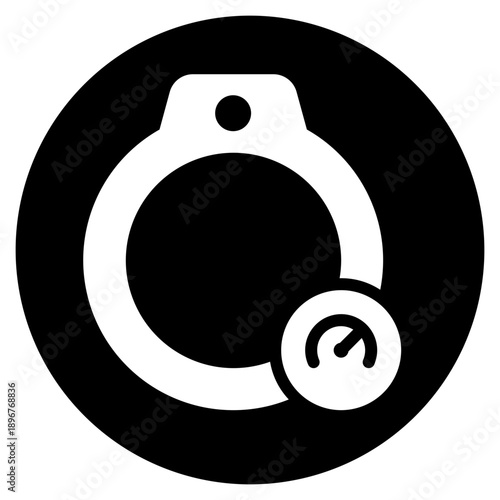 performance glyph icon