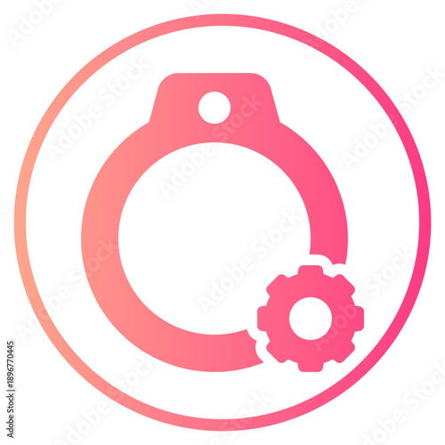 gear gradient icon