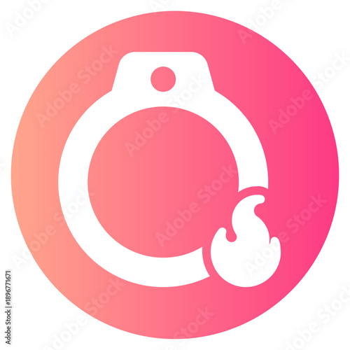 fire gradient icon