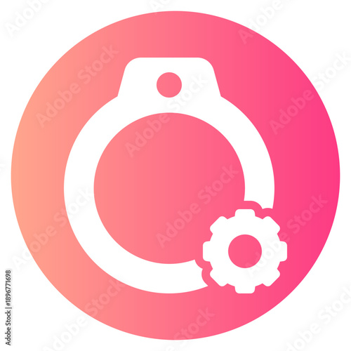 gear gradient icon