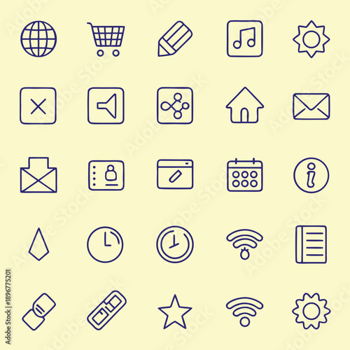 A minimalistic visual representation signifying the presence or availability of a vector file