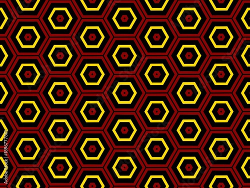pattern with black and yellow colors