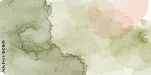 Vintage world map illustration on an ancient parchment paper texture featuring an abstract grunge background with brown watercolor art and aged antique design patterns