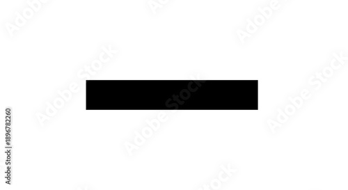 Black horizontal bar object.