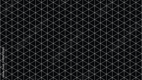 A seamless geometric repeating pattern of interlocking diamonds on a dark background, creating a textured digital background
