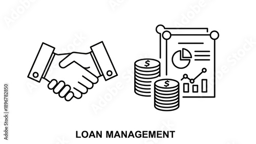 Business Partnership and Financial Growth Concept