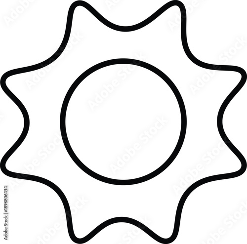 Vector file text on a white background signifying a digital graphic asset placeholder