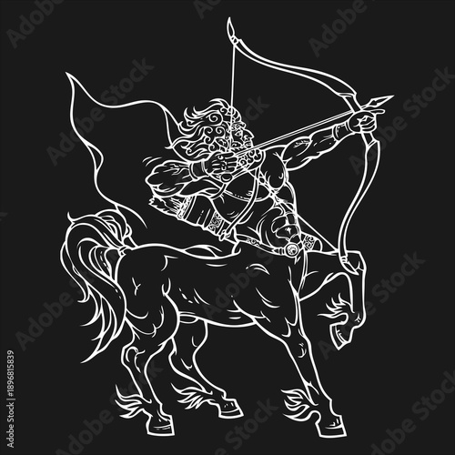 Ancient Centaur Warrior Art