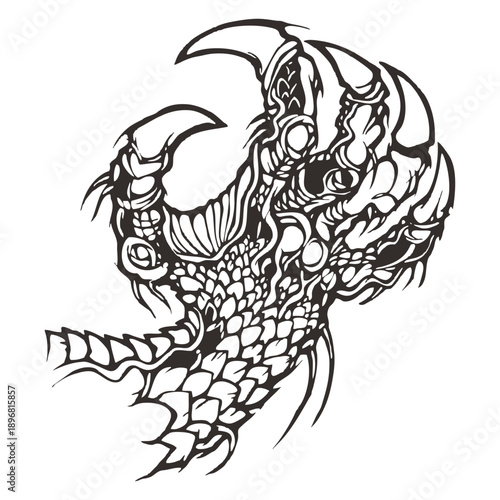 Dragon Claw Tattoo Design