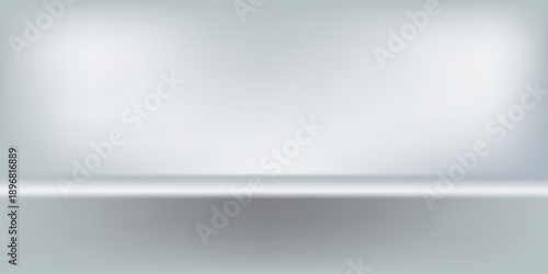 soft gray studio room background, grey floor backdrop with spotlight