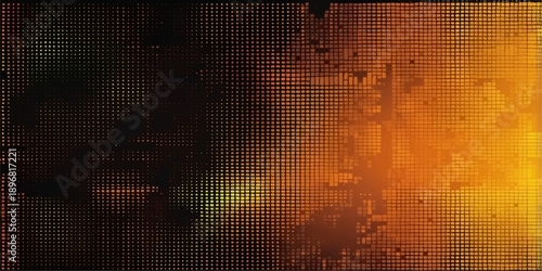 Abstract grunge background with vintage texture and old grungy design featuring a colorful digital pattern and light effects for a futuristic wallpaper backdrop