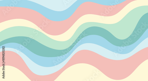 Modern valentine love background with flat vector illustration of heart couple in romantic relationship for february celebration greeting card