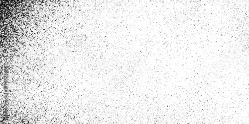 Blank Grunge Paper Texture with Dark Newsprint Pattern, Retro Newspaper Background Featuring Distressed Halftone Ink and Clear Copy Space.