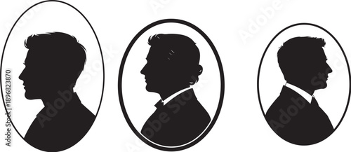 man shilloutte vector design