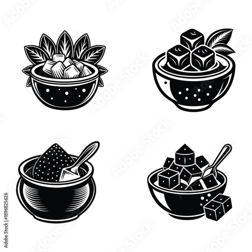 Refined sugar SVG Bundle