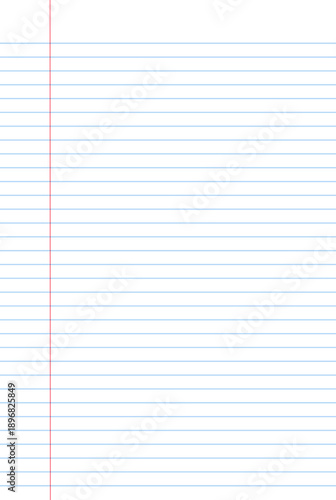  Lined notebook paper for background