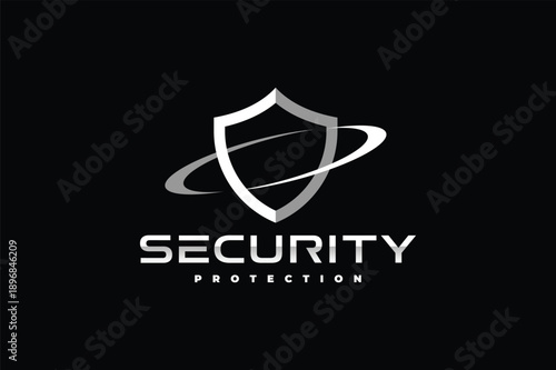 shield security protection orbit logo