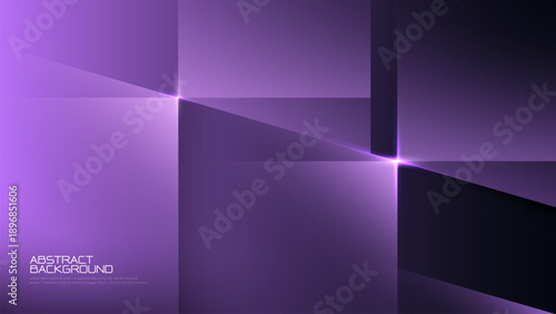 Purple background with a black square in the middle
