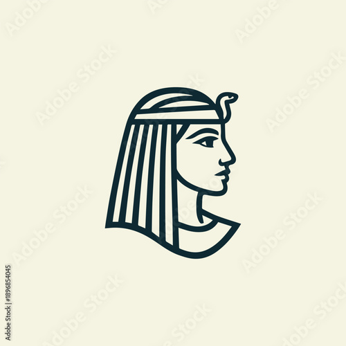 Queen Cleopatra Logo