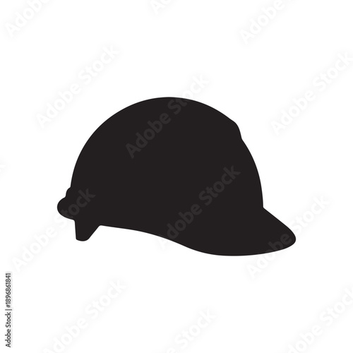 Hard Hat Icon on white back ground