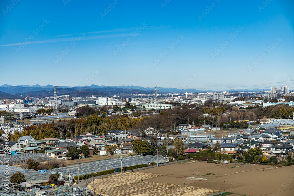 Obraz premium 神奈川県中部の風景