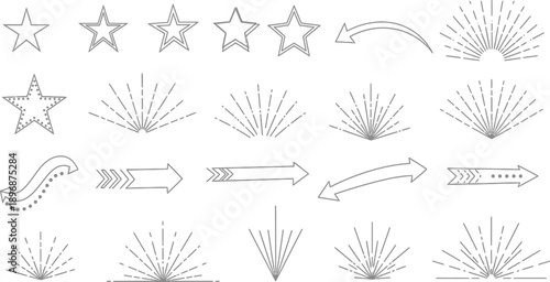 Graphic design elements for enhancing visual content