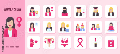 Women’s Day Icons Pack