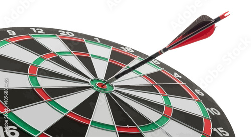 Dart target goal achievement concept representing success, accuracy, focus, business objectives, performance achievement, strategic goals, winning strategy, precision, motivation, competition, target 