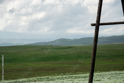 landscape in the mountains