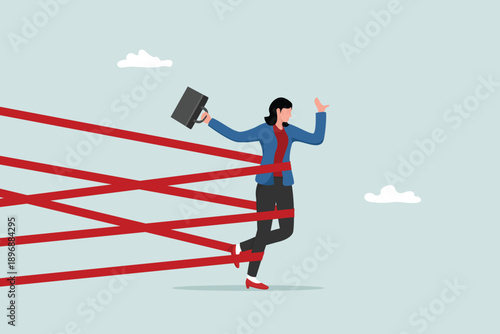 Limitations or discrimination, the concept of efforts to overcome difficulties, female entrepreneurs try their best to penetrate the bureaucracy in order to develop in work.