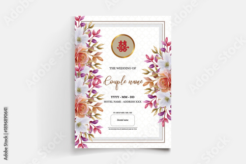 Save the date wedding invitation templates