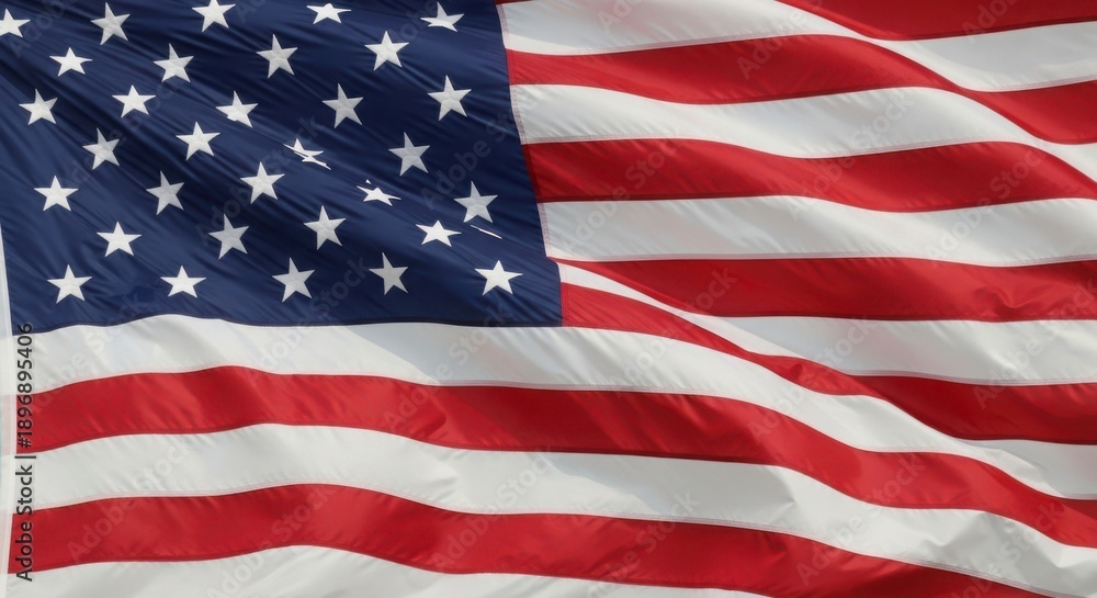 Obraz premium Memorial day tribute honoring fallen heroes under the american flag
