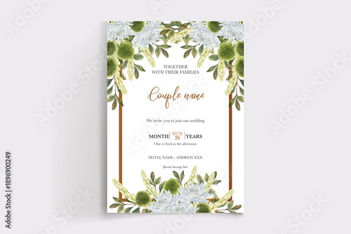 Save the date wedding invitation templates