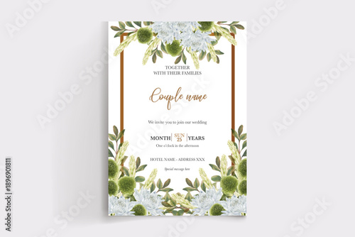 Save the date wedding invitation templates